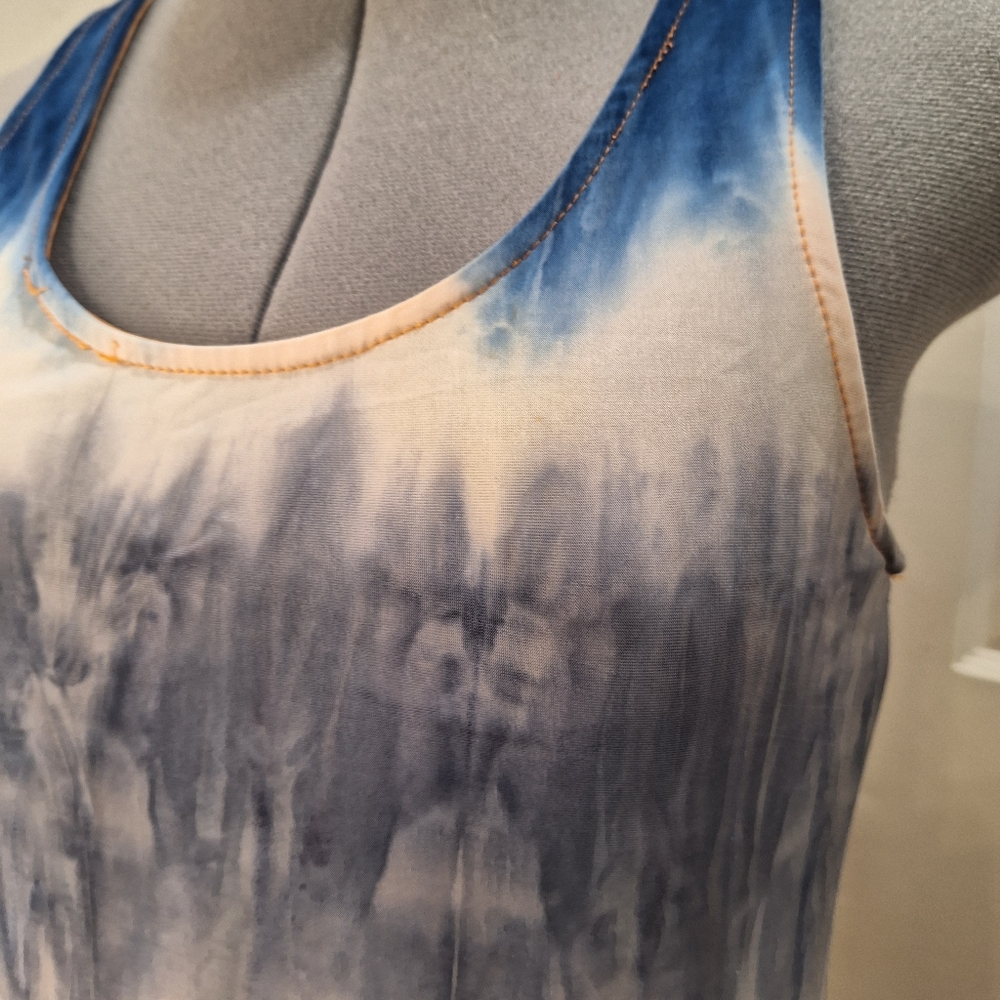 Just Love, Tie Dyed Razor Back Maxi Size Med Tall